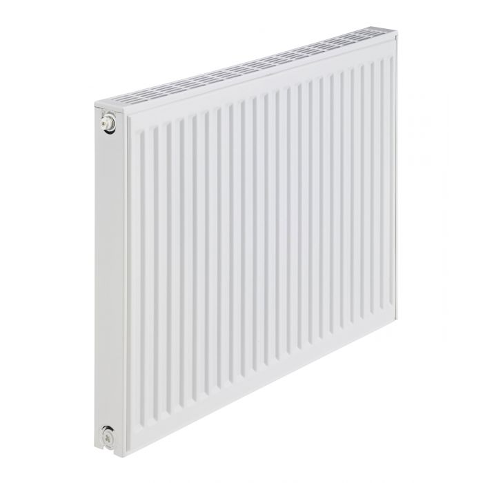 Stelrad Compact Horizontal Radiator, White, 700mm x 1400mm - Double Panel, Single Convector | Compare The Build