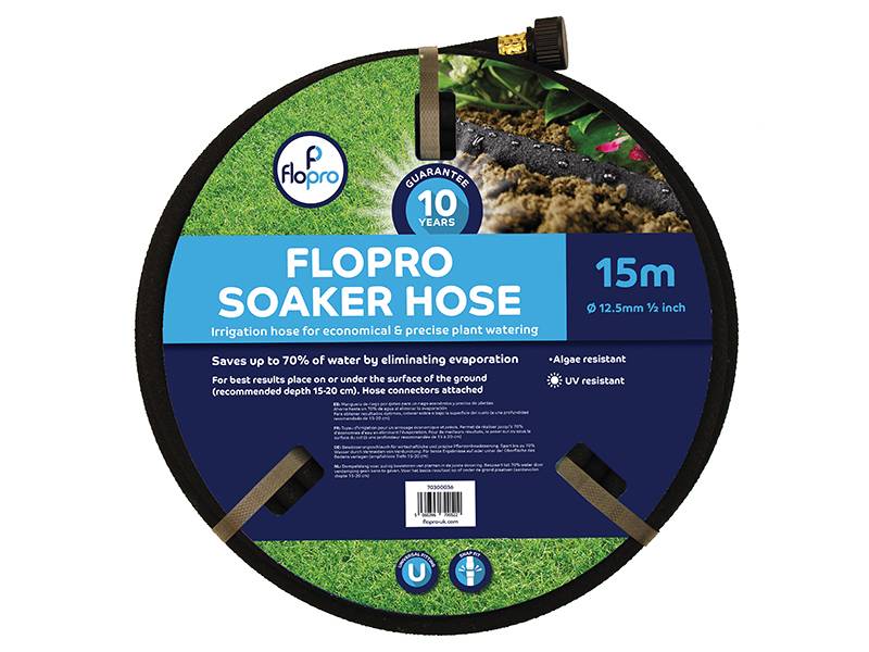 Flopro FLO70300036 Flopro Soaker Hose 15m 12.5mm (1/2in) Diameter Price Comparisons | Compare The Build