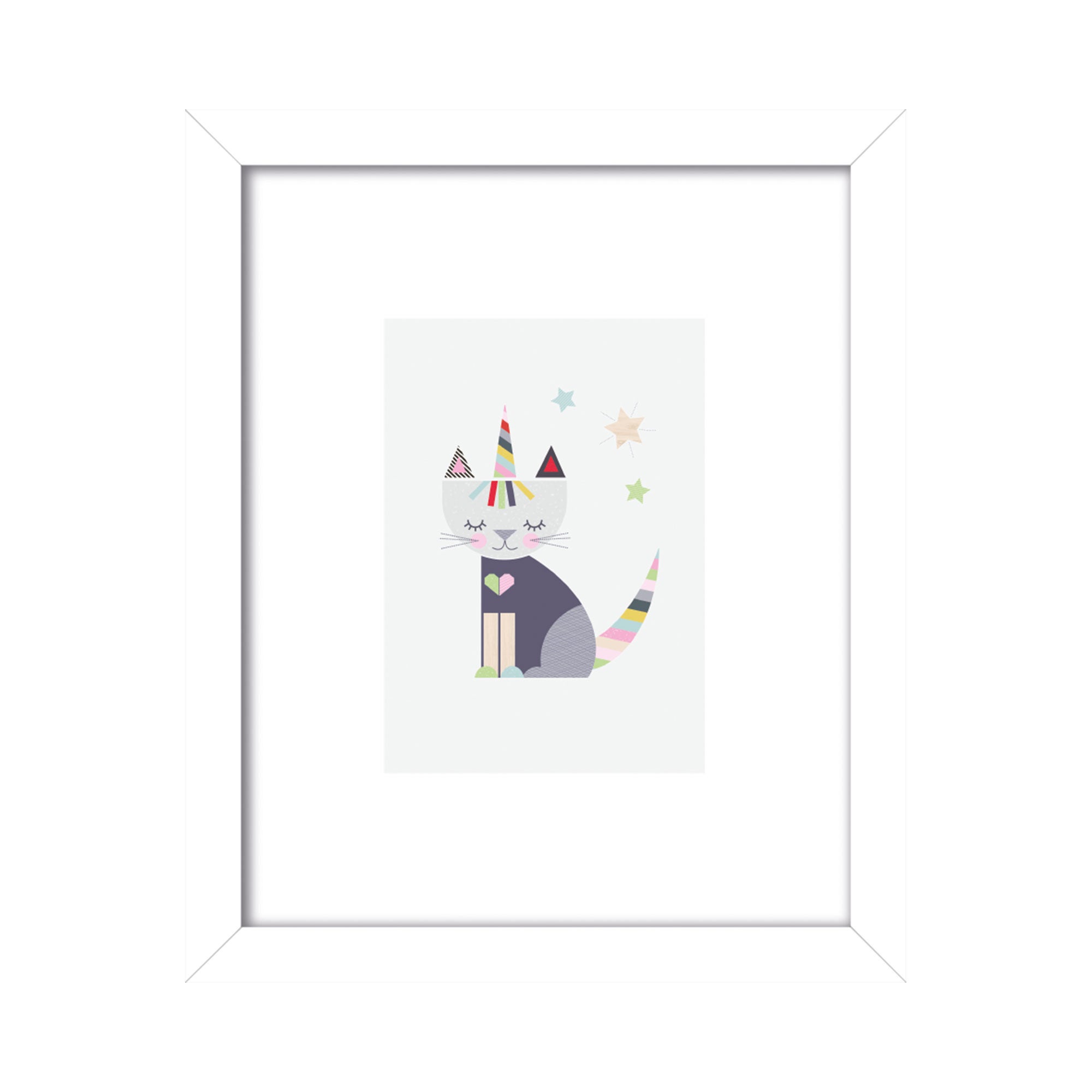 The Art Group Unikitten Framed Print MultiColoured Price Comparisons | Compare The Build