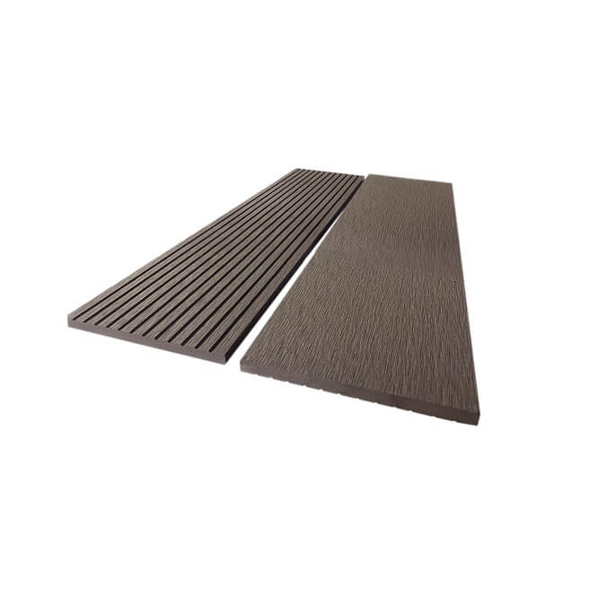 WPC Estandar Solid Fascia Plank Charcoal - 130mm x10mm x 3600mm Price Comparisons | Compare The Build