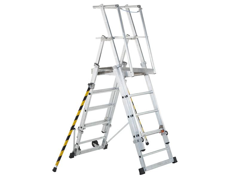 Zarges ZAR41327 ZAP 2 Access Platform, Platform Height 1.3/1.6/1.8/2.1/2.4m 5-9 Rungs | Compare The Build