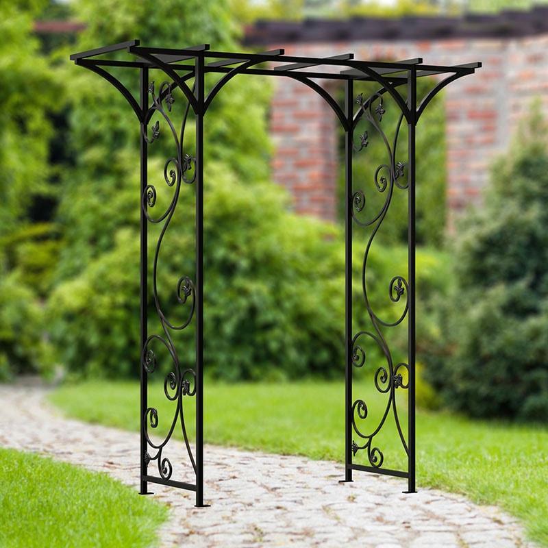 Panacea Vines Metal Garden Arch 6'9 x 6'3 Price Comparisons | Compare The Build