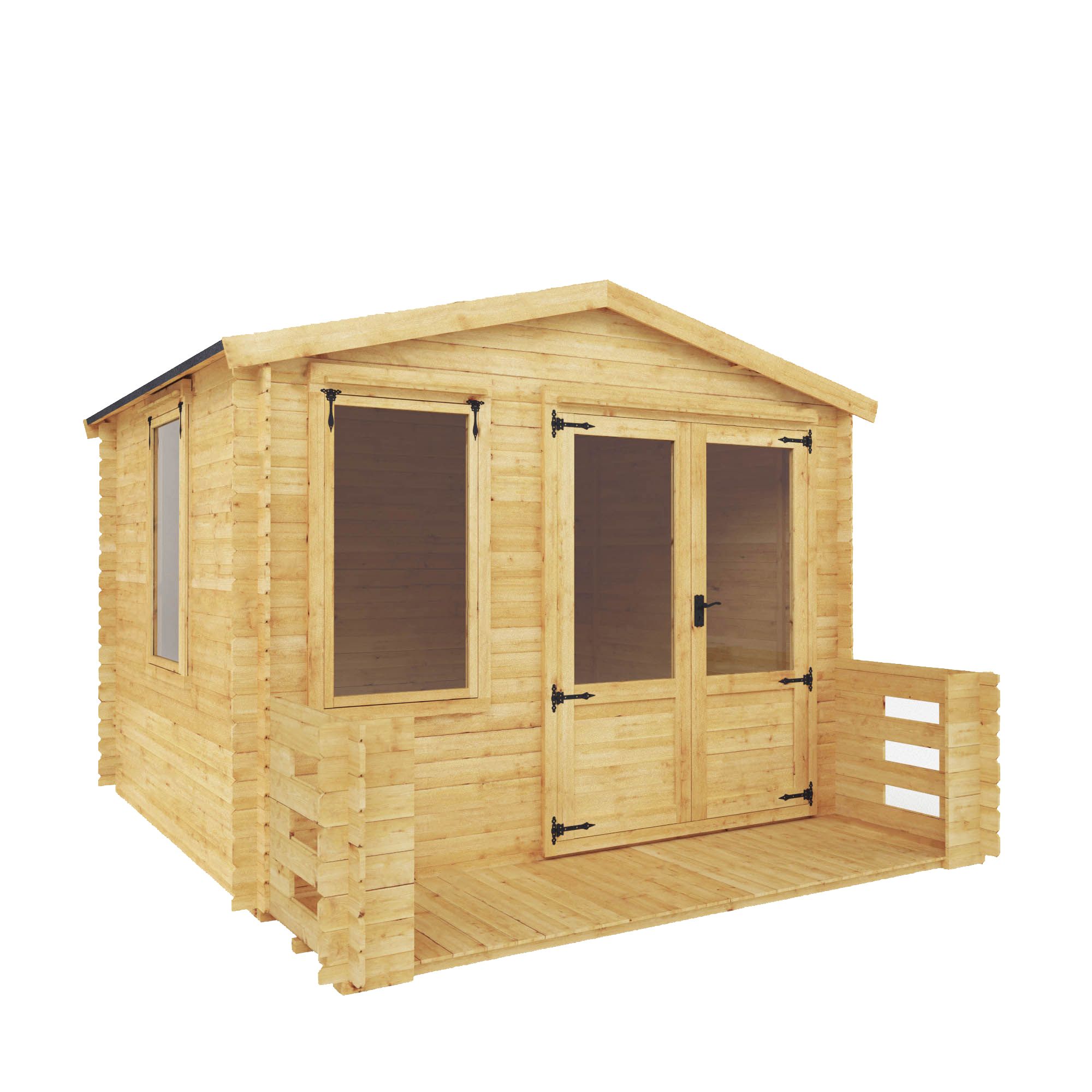 Mercia 3.3X3.7M Apex Tongue & Groove Cabin With Double Door Price Comparisons | Compare The Build