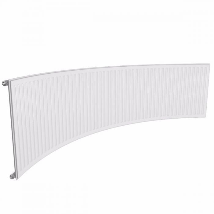 Ultraheat Curved Bay Window Horizontal Radiator, 300mm x 1400mm - Single Panel Price Comparisons | Compare The Build
