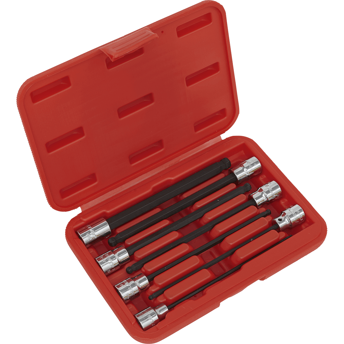 Sealey 7 Piece 3/8" Drive Ball End Hexagon Socket Bit Set Metric 3/8" Price Comparisons | Compare The Build