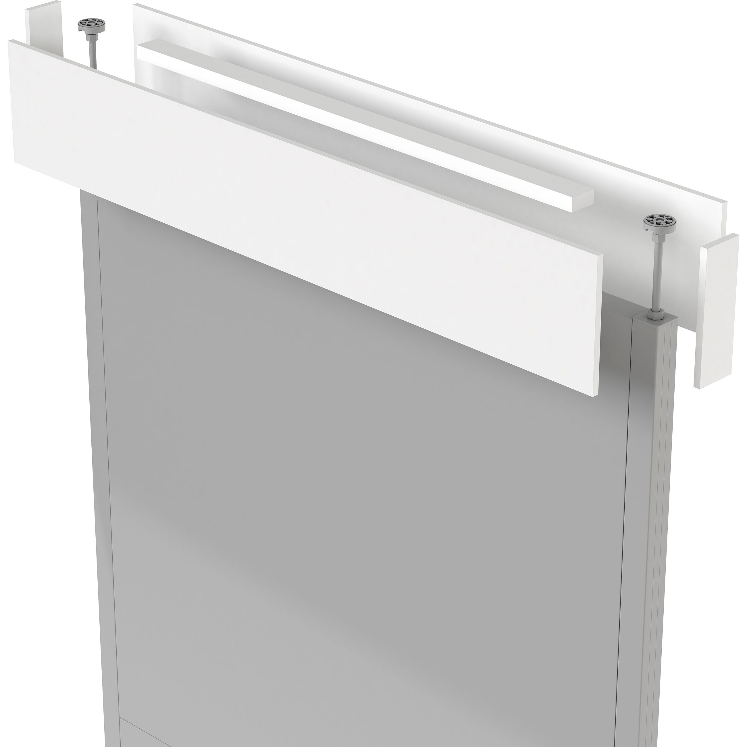 GoodHome Alara White Modular Room Divider Top Panel Kit (H)0.18M (W)1.08M Price Comparisons | Compare The Build
