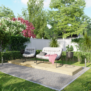 Power Timber Decking Kit No Handrails - 1.2 x 4.2m Price Comparisons | Compare The Build