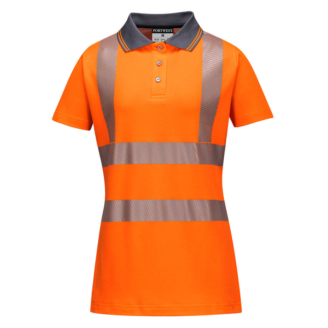 Portwest Ladies Class 2 Hi Vis Polo Shirt Orange XL Price Comparisons | Compare The Build