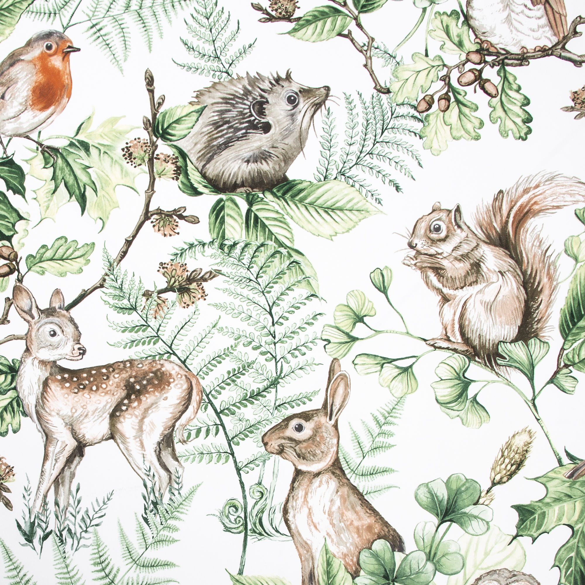 Superfresco Easy Neutral Woodland Animals Smooth Wallpaper | Compare The Build