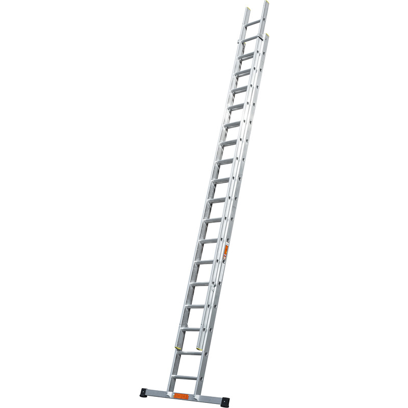 TB Davies Pro Trade Double Extension Ladder 4.5m Rubber Price Comparisons | Compare The Build