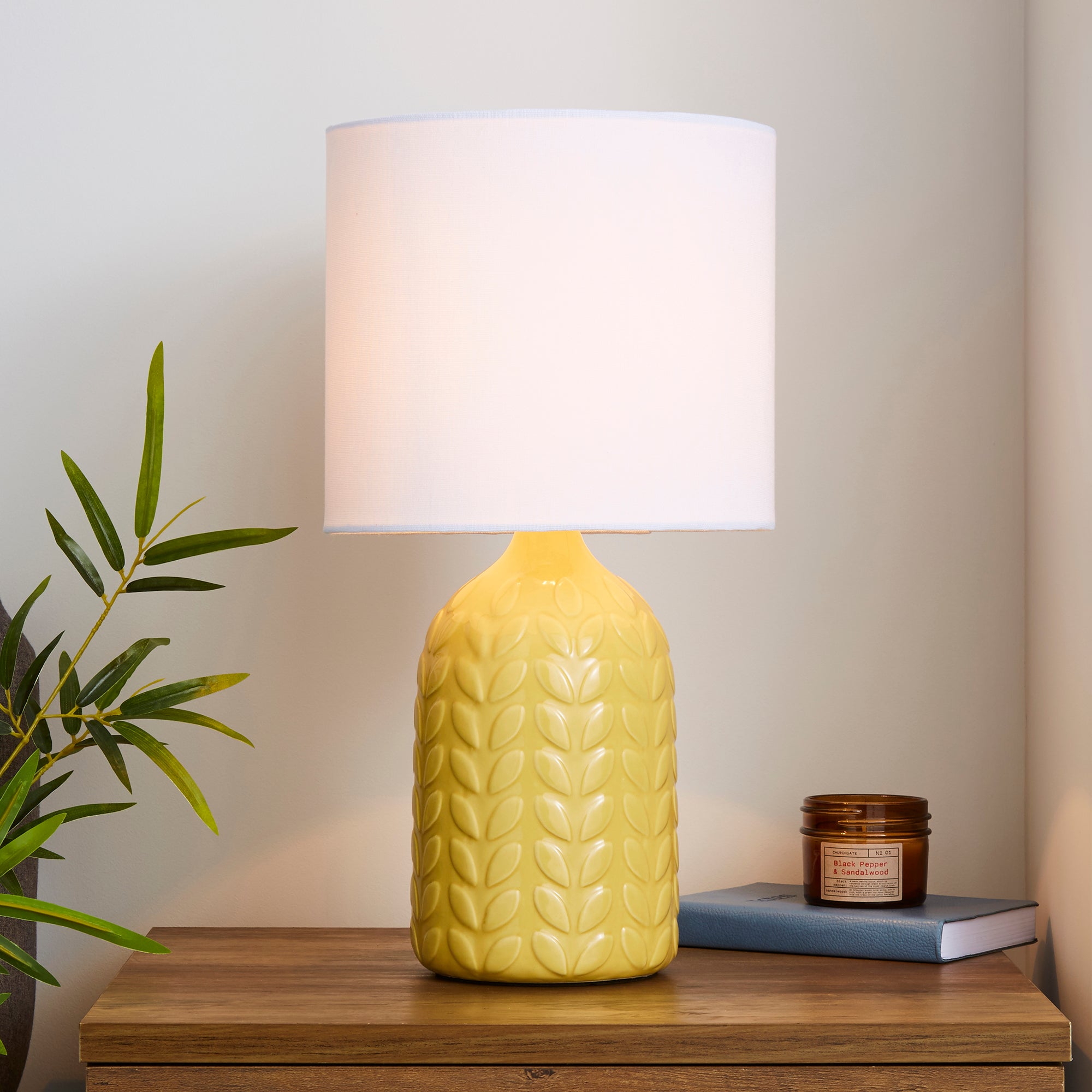 Magda Ceramic Table Lamp Ochre Price Comparisons | Compare The Build