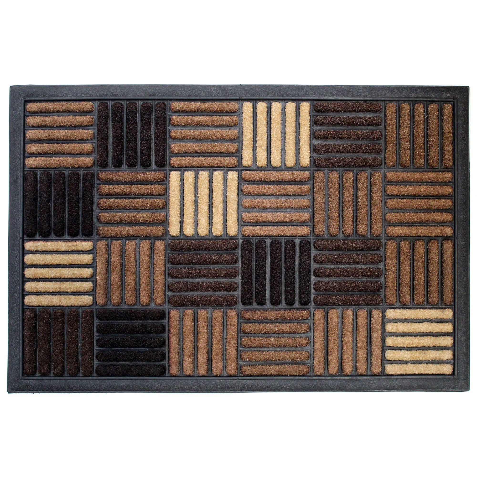 Scrape N' Sorb Brown Crossstitch Doormat Brown Price Comparisons | Compare The Build