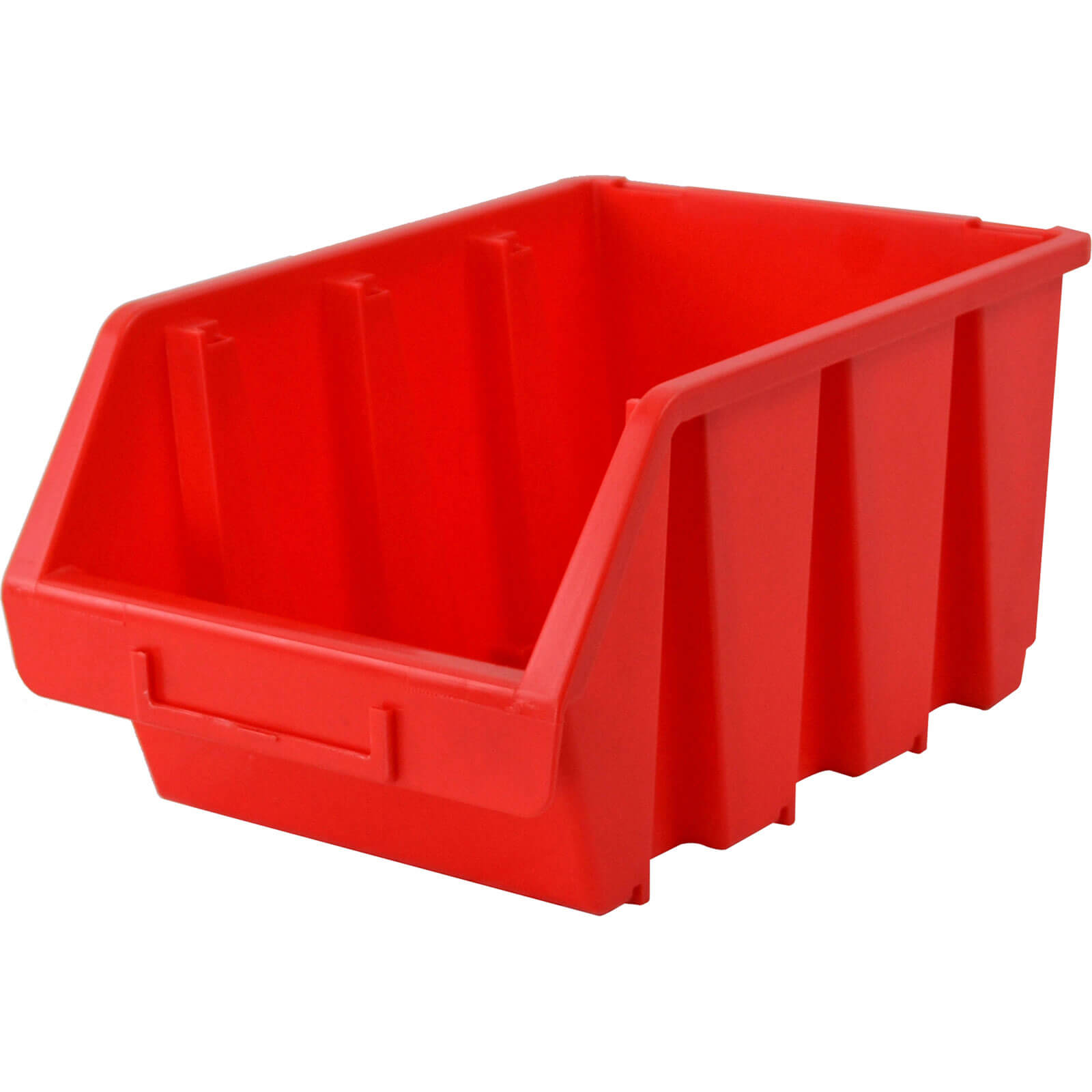 Faithfull Ergobox Interlocking Storage Bin Red 209mm 340mm 155mm Price Comparisons | Compare The Build