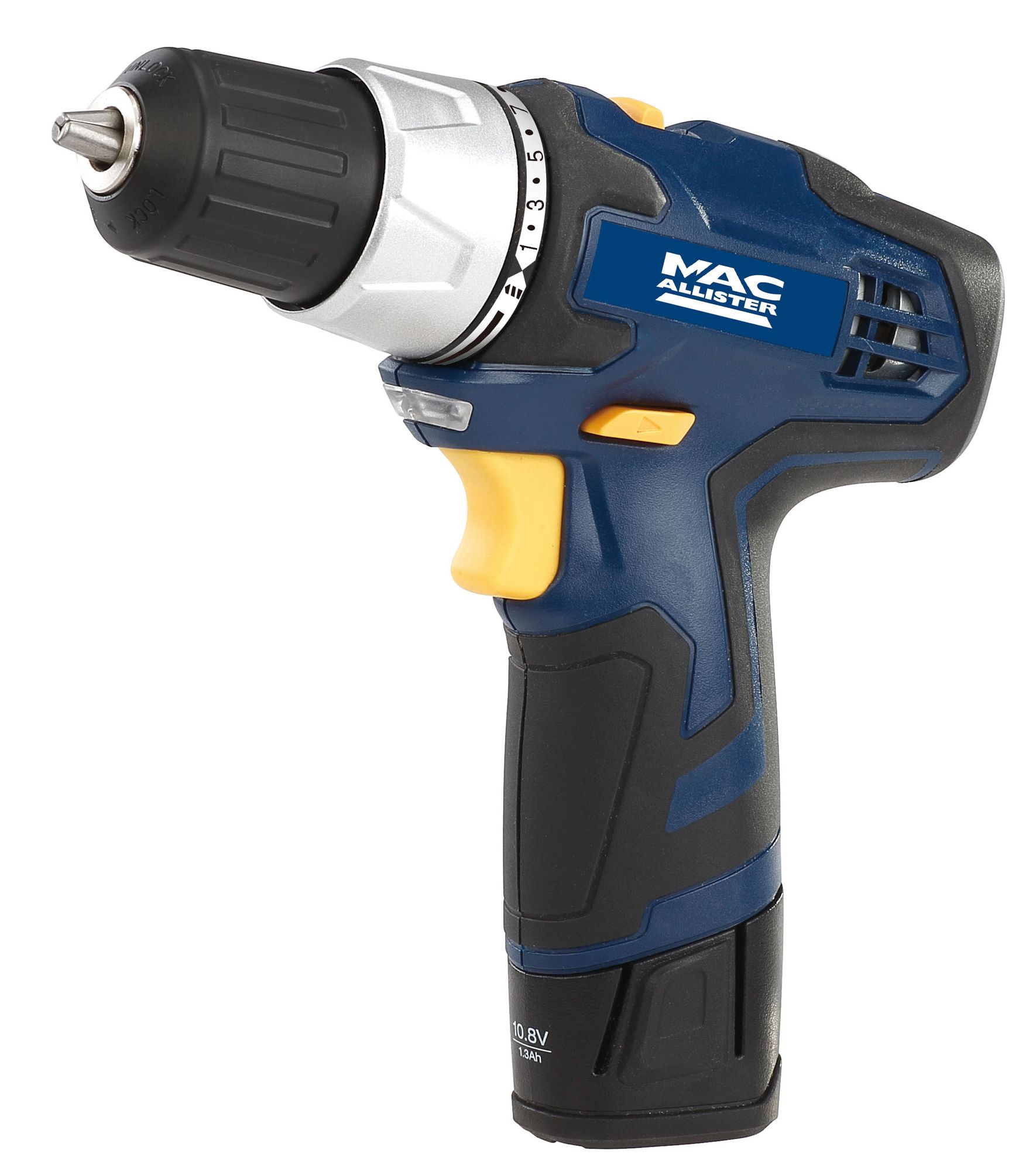 Mac Allister Cordless 10.8V Li-Ion Drill Driver 1 Battery Mdd108A1-2 | Compare The Build