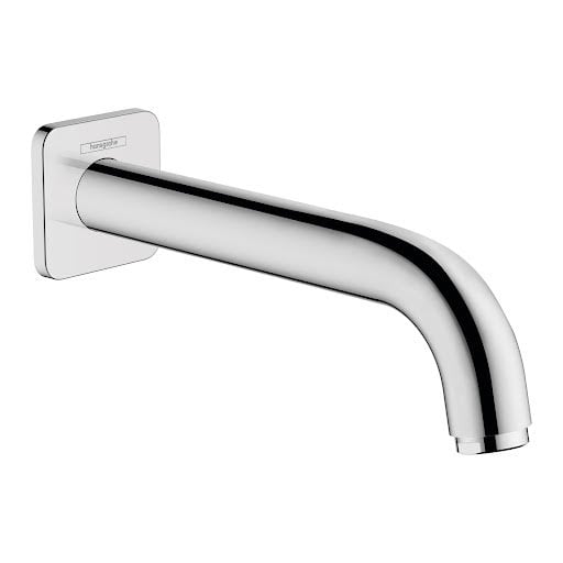 hansgrohe Vernis Shape Wall Mounted Bath Mixer Tap Spout Chrome - 71460000 Price Comparisons | Compare The Build