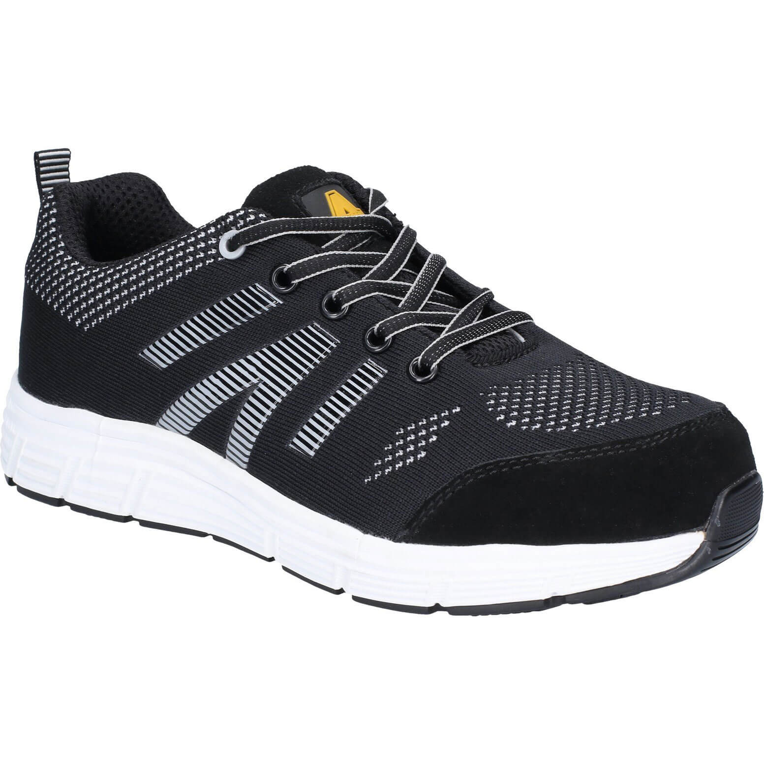 Amblers Safety 714 SBP Bolt Lace Up Safety Trainer Black Size 6 Price Comparisons | Compare The Build