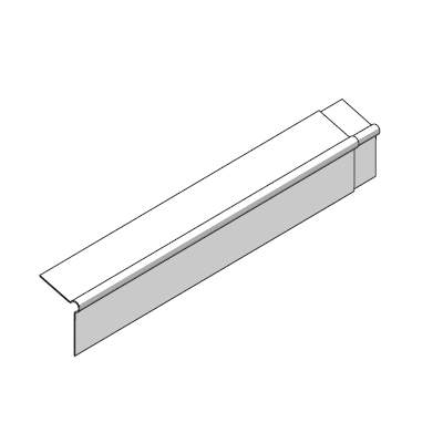 Eternit Roll Top Barge Board in Natural Grey - 200mm x 2440mm EU-RT2002440 Price Comparisons | Compare The Build