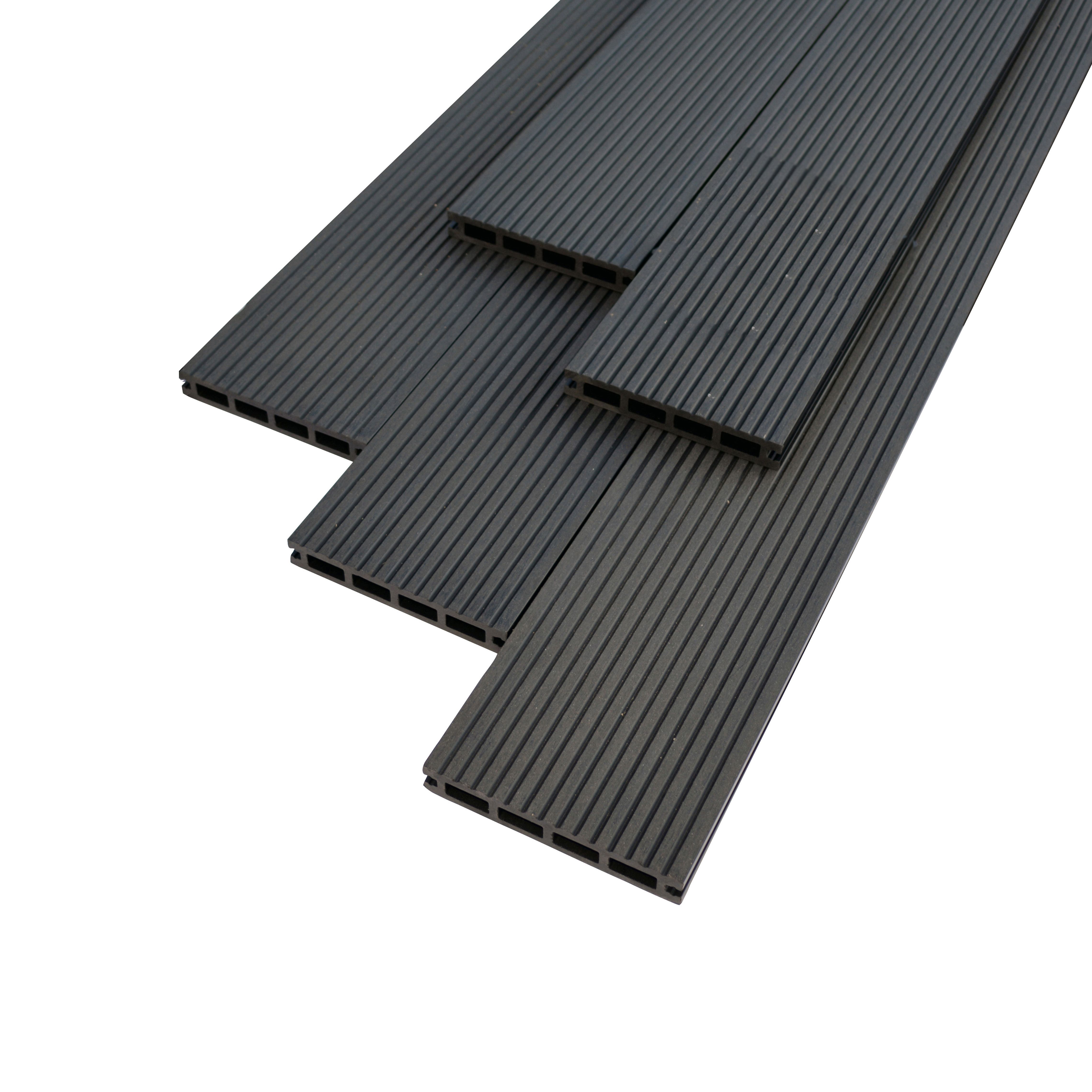 Composite Ebony Deck Board (T)22mm (W)146mm (L)3600mm, Pack Of 5 Price Comparisons | Compare The Build