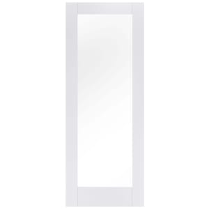 LPD Internal 1 Lite Pattern 10 Primed White Solid Core Door - 762 x 1981mm Price Comparisons | Compare The Build