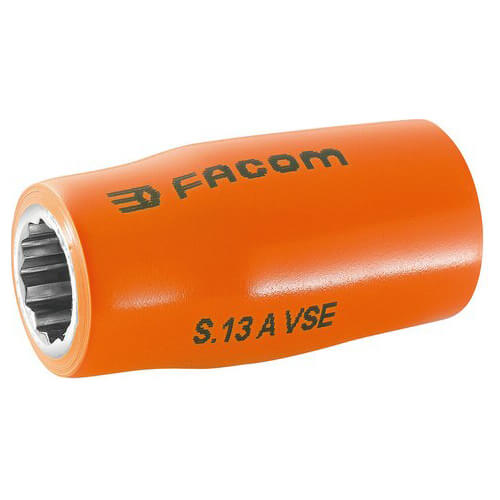 Facom 1/2" Drive 1000v Insulated Bi Hexagon Metric Socket 1/2" 11mm Price Comparisons | Compare The Build