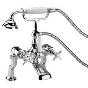 Bristan 1901 Luxury Chrome Crosshead Bath Shower Mixer Tap Price Comparisons | Compare The Build