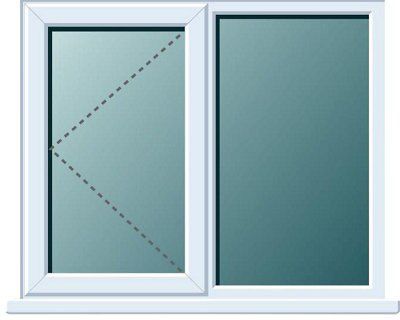 Frame One Clear Double Glazed White Pvcu Lh Window, (H)1120mm (W)1190mm Price Comparisons | Compare The Build