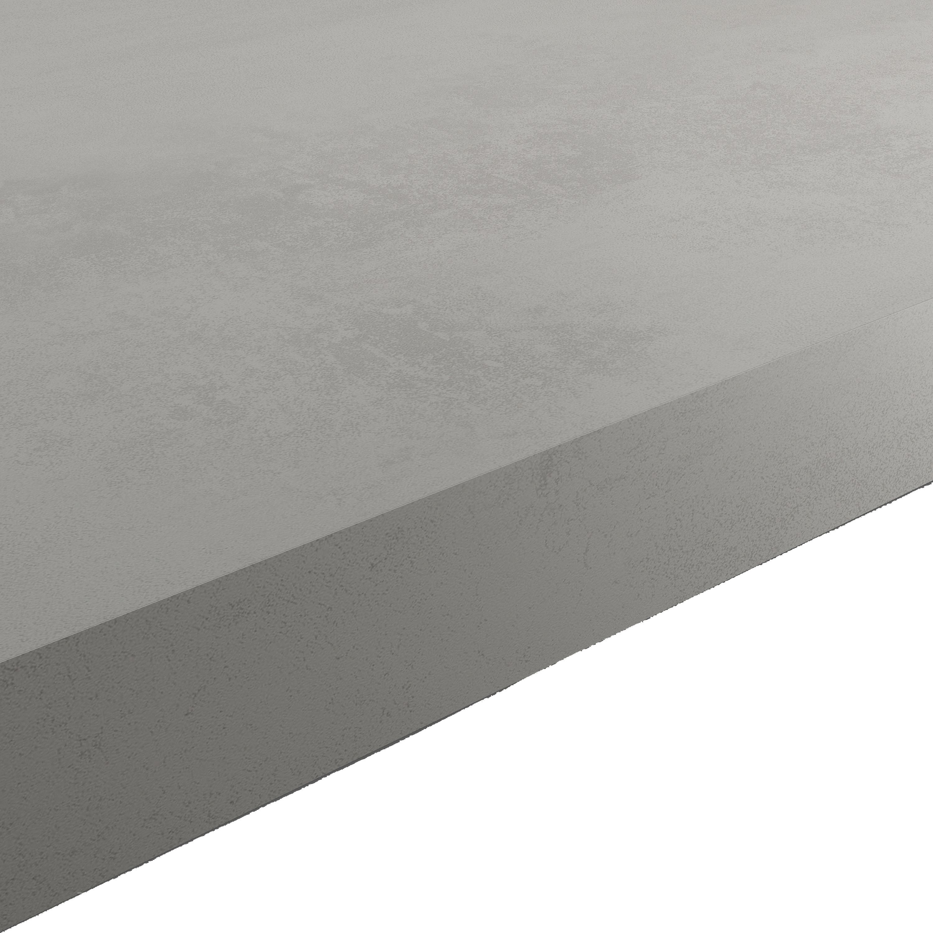 GoodHome 38mm Kala Matt Grey Concrete Effect Laminate & Particle Board Square Edge Kitchen Breakfast Bar, (L)2000mm Price Comparisons | Compare The Build