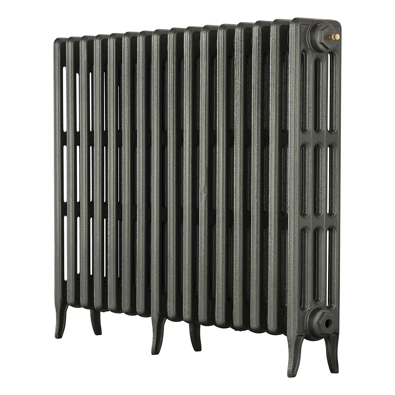 Arroll 4 Column Cast Iron Radiator 874 X 760 - Cast Grey Price Comparisons | Compare The Build