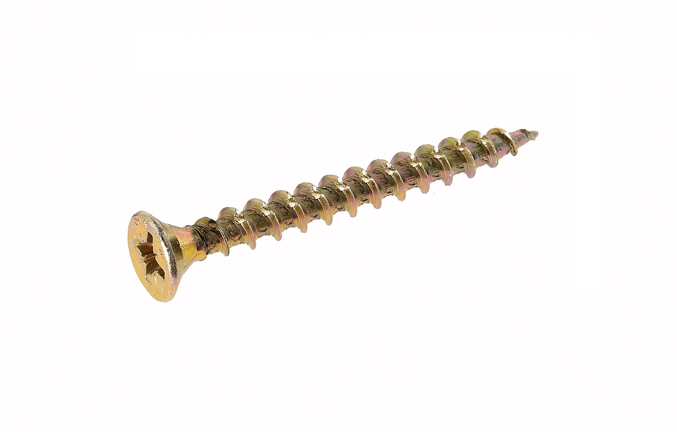 Rapidrive Yellow Zinc-Plated Steel Woodscrew (Dia)6mm (L)60mm, Pack Of 100 Price Comparisons | Compare The Build