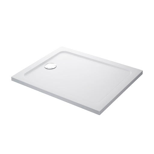 Mira Flight Safe Low Rectangular Shower Tray 1000 x 800mm with Waste 1.1697.007.AS Price Comparisons | Compare The Build