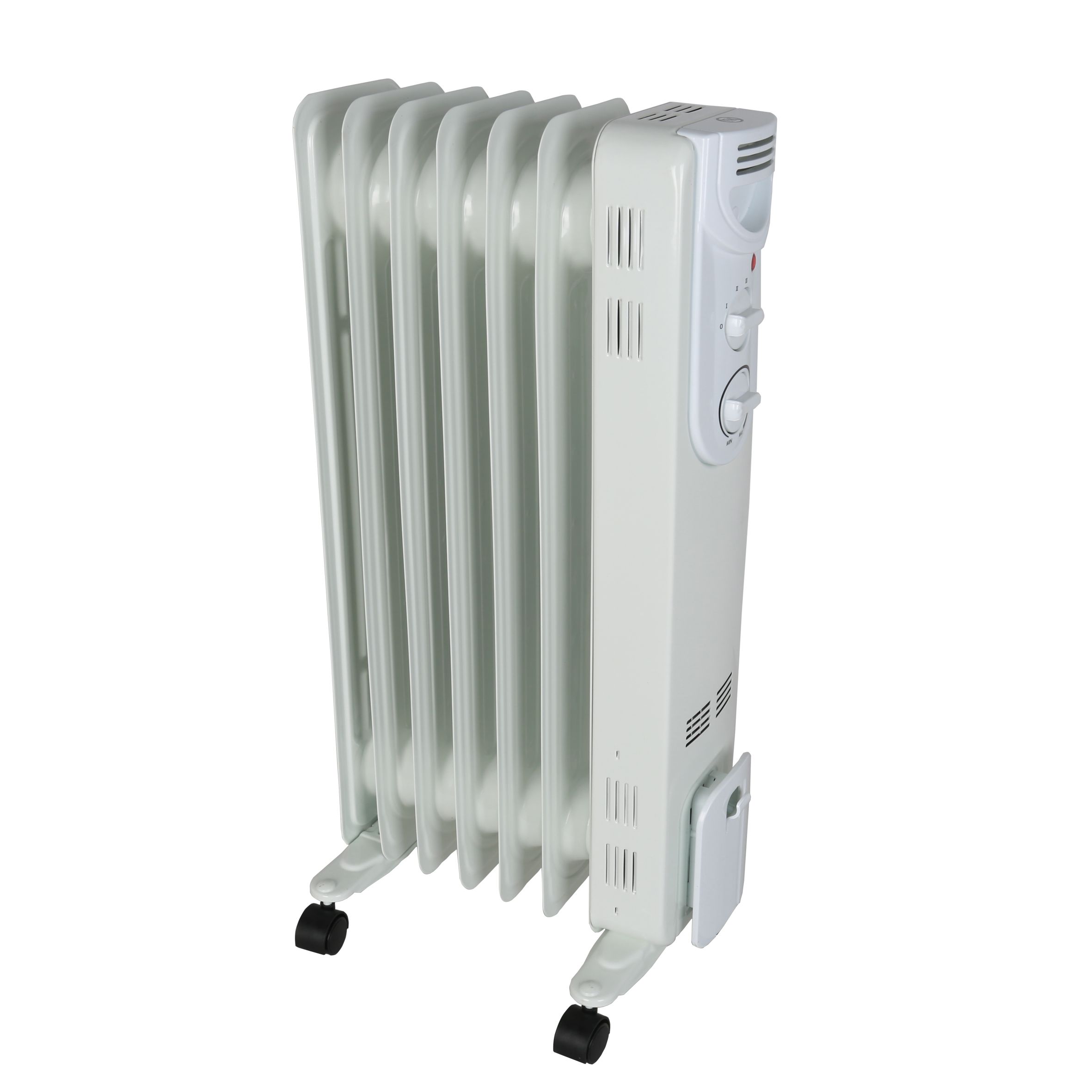 1500W White Oil-Filled Radiator Price Comparisons | Compare The Build