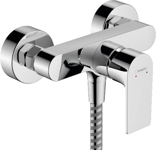 hansgrohe Rebris E Exposed Mixer Shower Valve - Chrome | Compare The Build