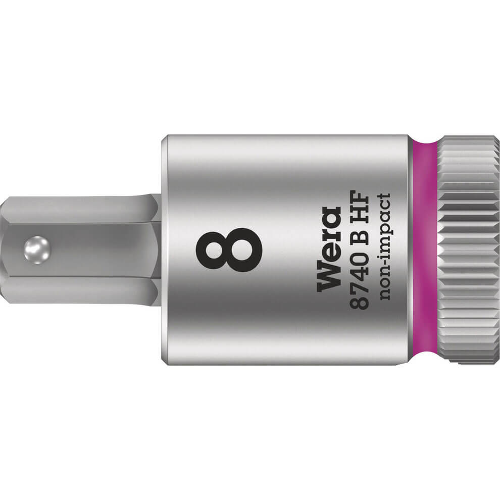 Wera 8740 B HF Zyklop 3/8" Drive Hexagon Socket Bit Metric 3/8" 8mm Price Comparisons | Compare The Build