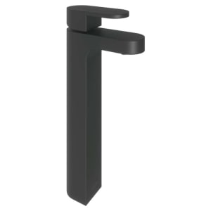 Beckington Single Lever Tall Mono Basin Mixer Tap - Matt Black | Compare The Build