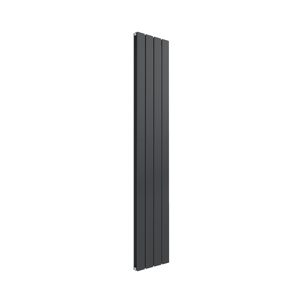 Reina Flat Vertical Designer Radiator, Anthracite, 1600mm x 292mm Price Comparisons | Compare The Build