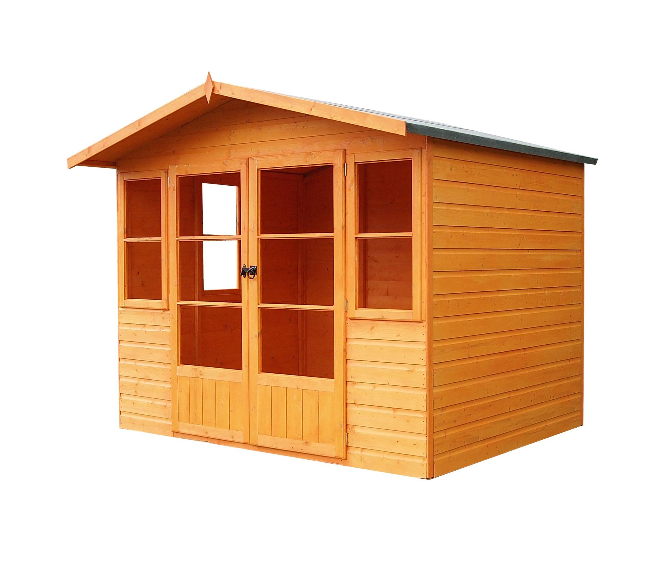 Shire Milton Summerhouse 8ft x 8ft (2.43m x 2.43m) Price Comparisons | Compare The Build