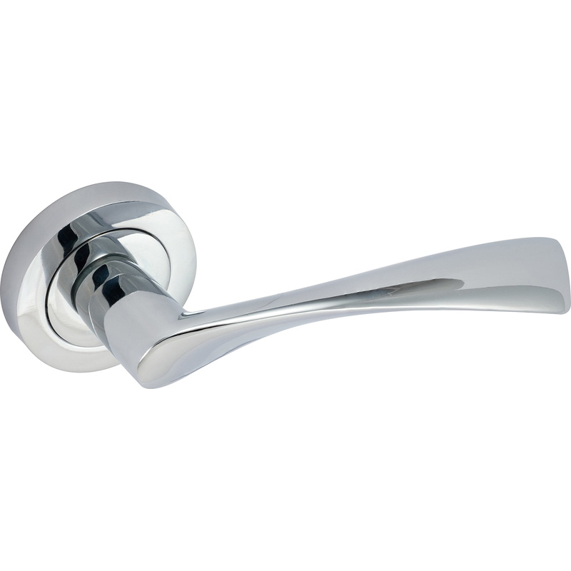 Eclipse Monza Door & Latch Pack Polished in Chrome Zinc/Aluminium | Compare The Build