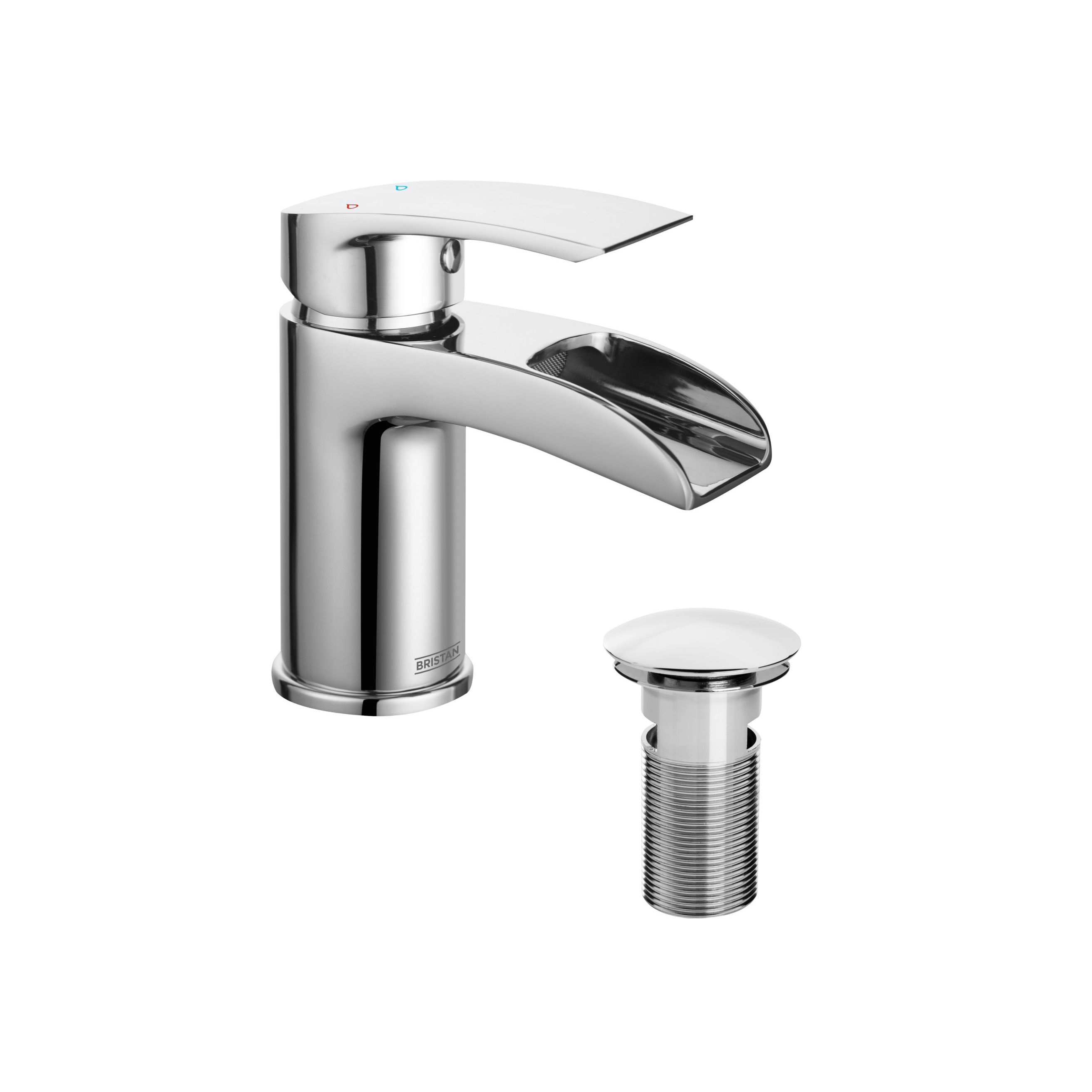 Bristan Invigor 1 Lever Chrome Effect Contemporary Basin Mono Mixer Tap Price Comparisons | Compare The Build