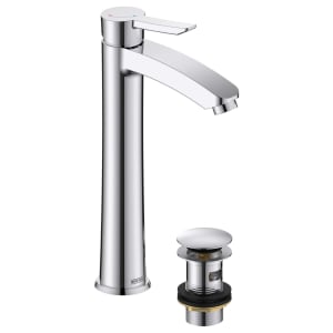 Bristan Apelo Eco Start Tall Basin Mixer with Clicker Waste - Chrome Price Comparisons | Compare The Build