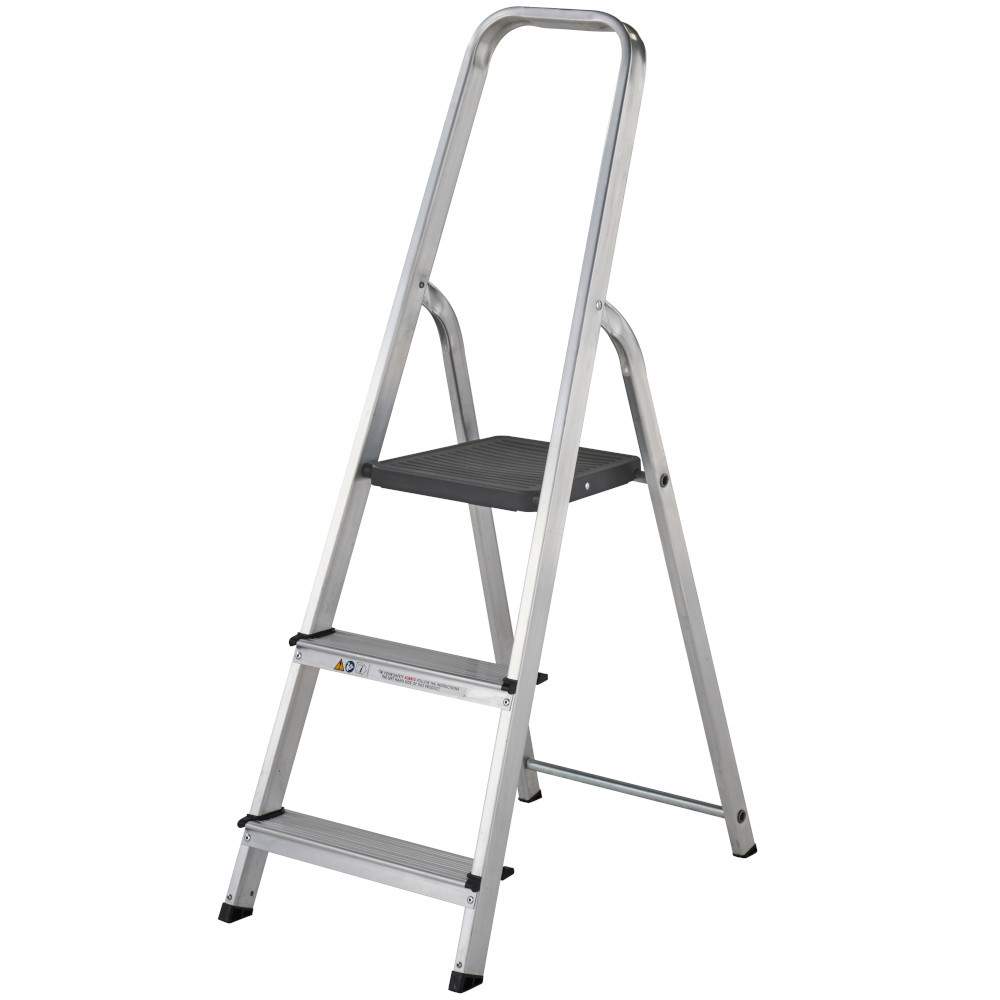 Werner 3 Tread High Handrail Stepladder - EN131 7400318L | Compare The Build