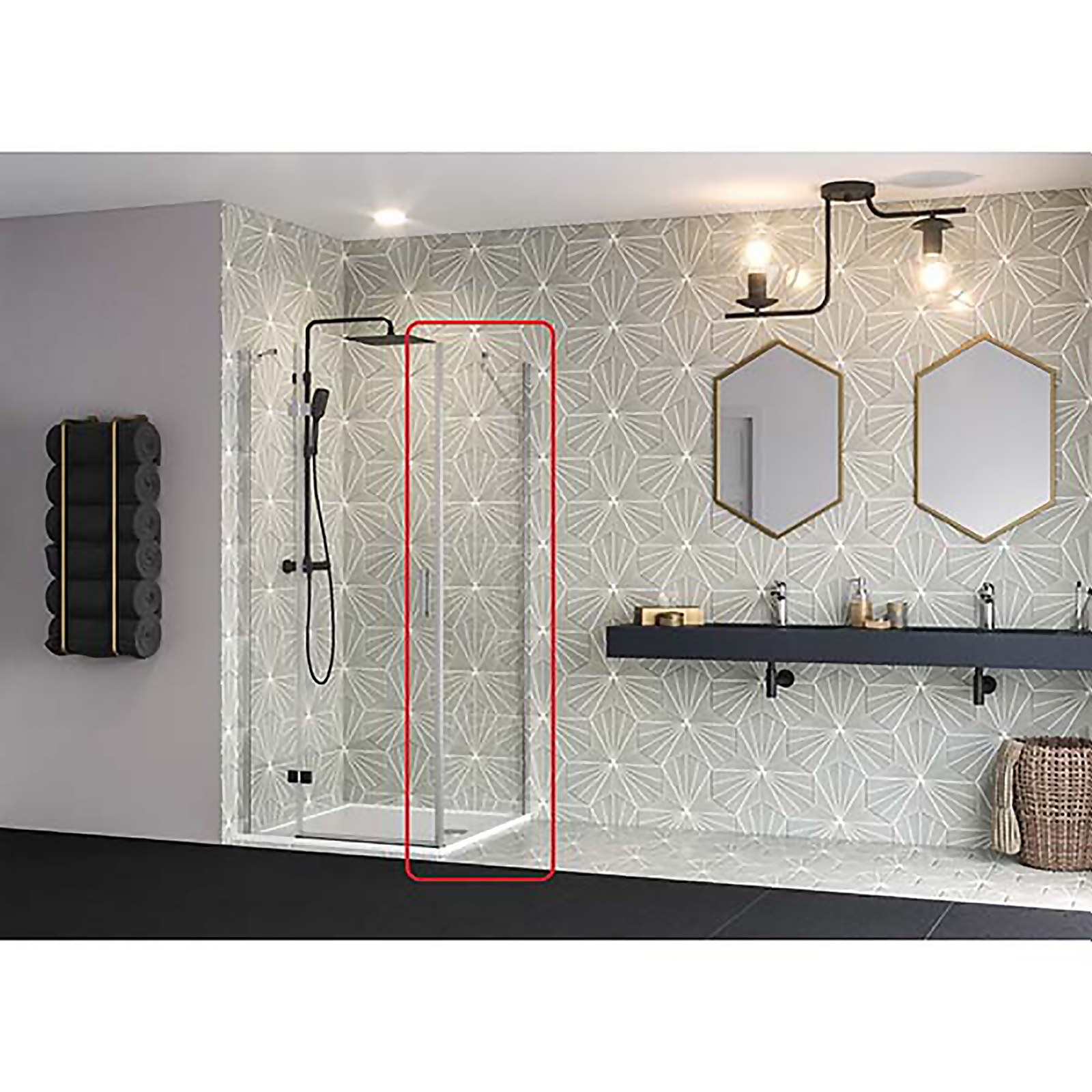 Bathstore Oyster 800mm Side Panel for Pivot Door Price Comparisons | Compare The Build