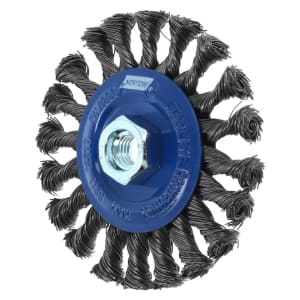 Norton Expert Twisted Knotted Steel Wire Stripping Wheel - 115mm | Compare The Build