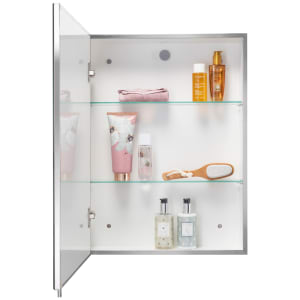 Croydex Finchley Single Door Bathroom Cabinet - 670 x 400mm | Compare The Build