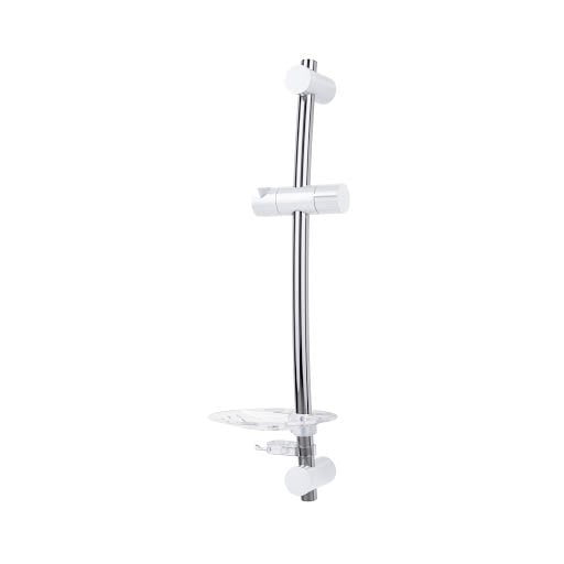 Triton Lucas Curved Shower Riser Rail Kit - White & Chrome TSKLUCAWC Price Comparisons | Compare The Build