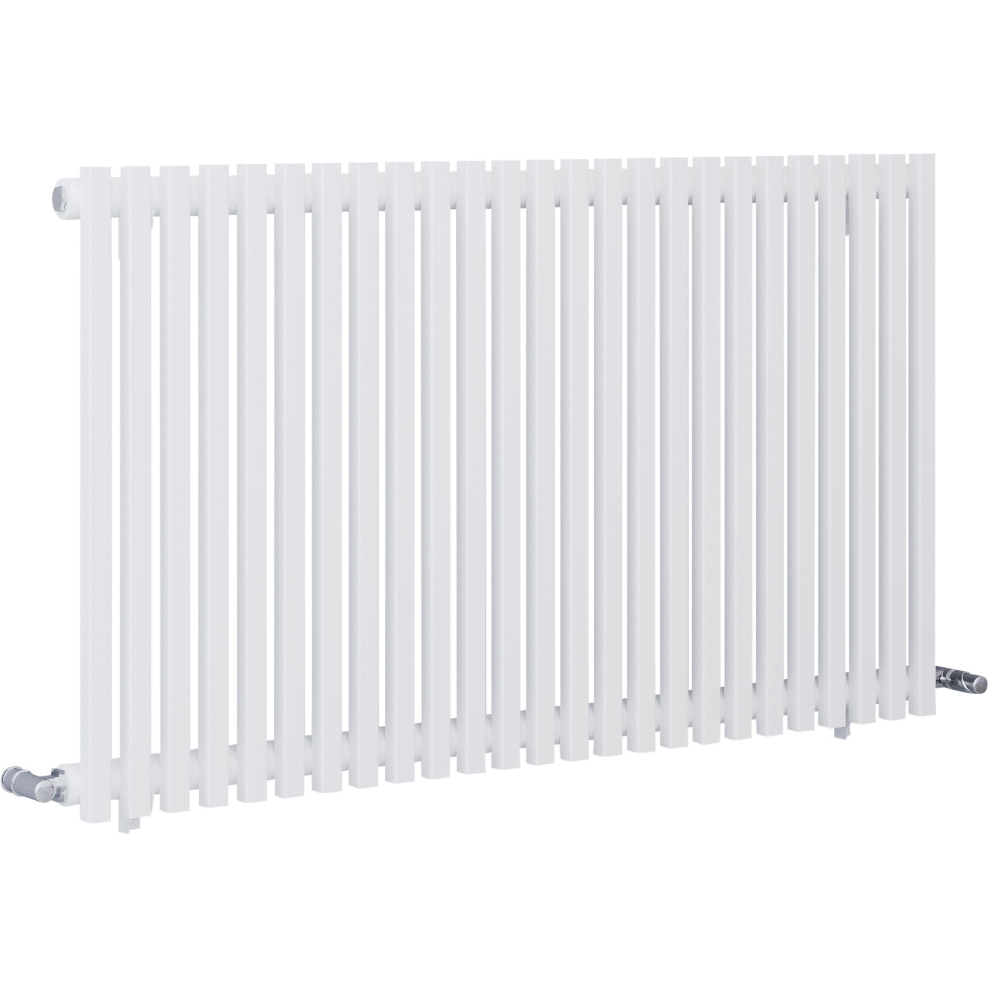 Blyss Thorpe White Vertical Designer Radiator, (W)1000mm X (H)600mm Price Comparisons | Compare The Build