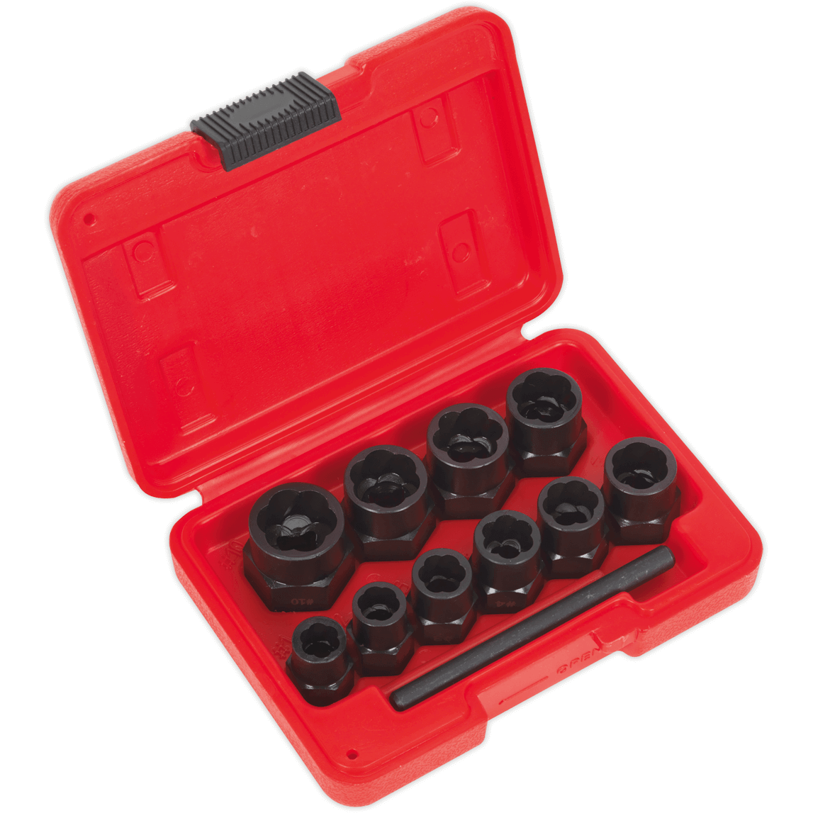 Sealey 10 Piece 3/8" Drive Bolt Extractor Set 3/8" | Compare The Build