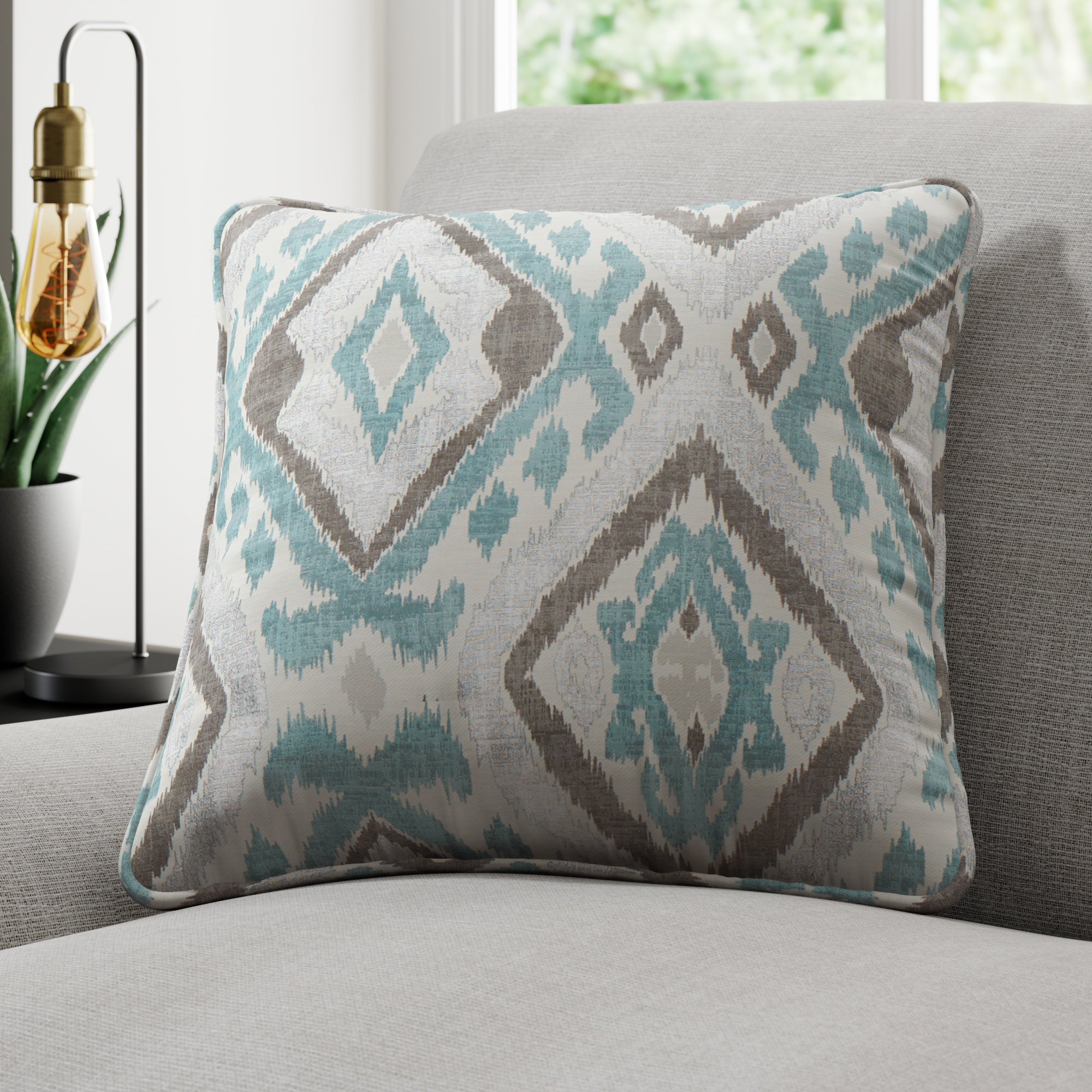 Ponza Made to Measure Cushion Cover Ponza Duck Egg Price Comparisons | Compare The Build