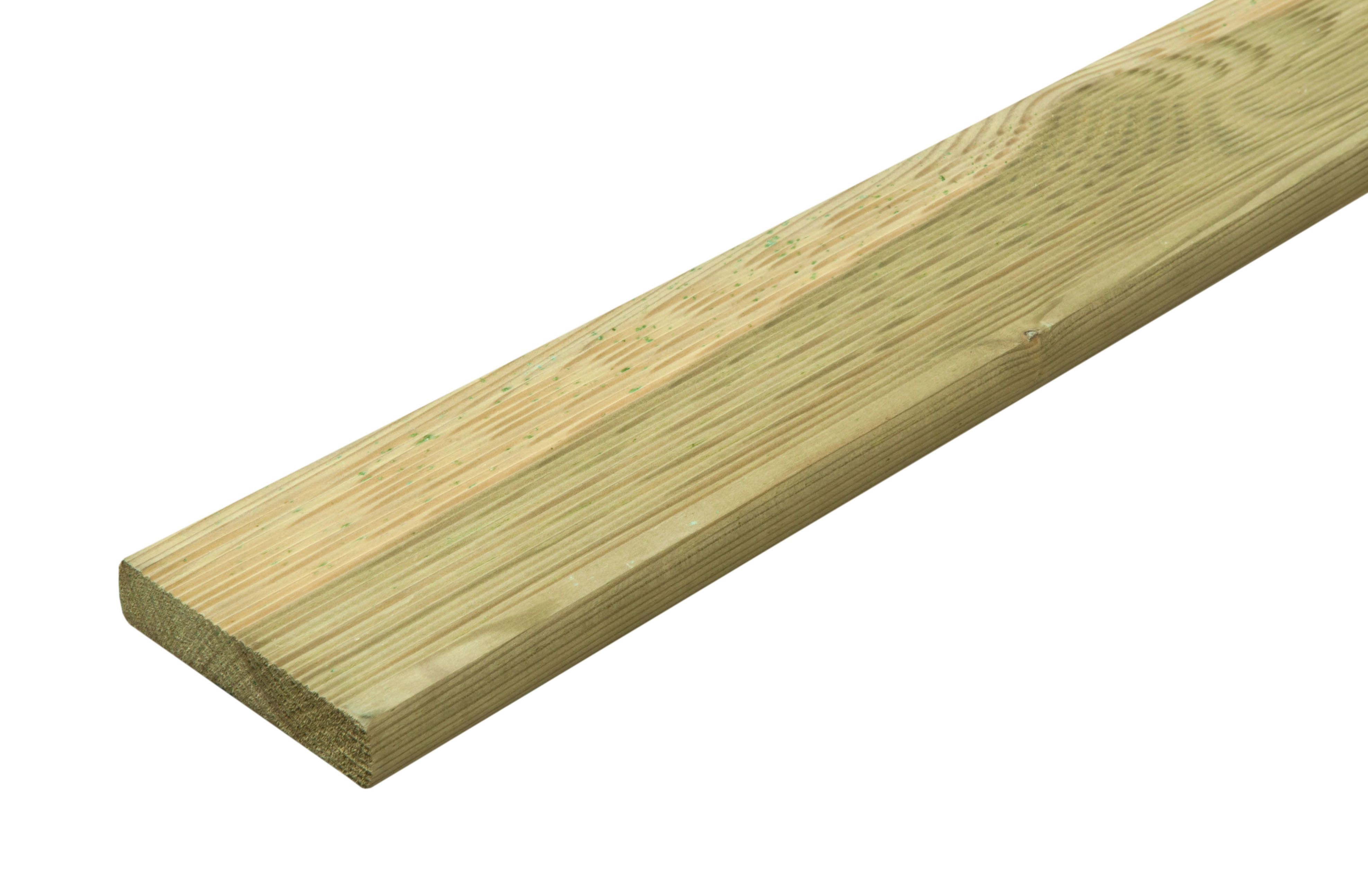 Don Green Pine Deck Board (L)2.4M (W)95mm (T)20mm Price Comparisons | Compare The Build