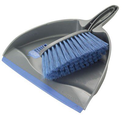 Blue & Silver Dustpan & Brush Set | Compare The Build