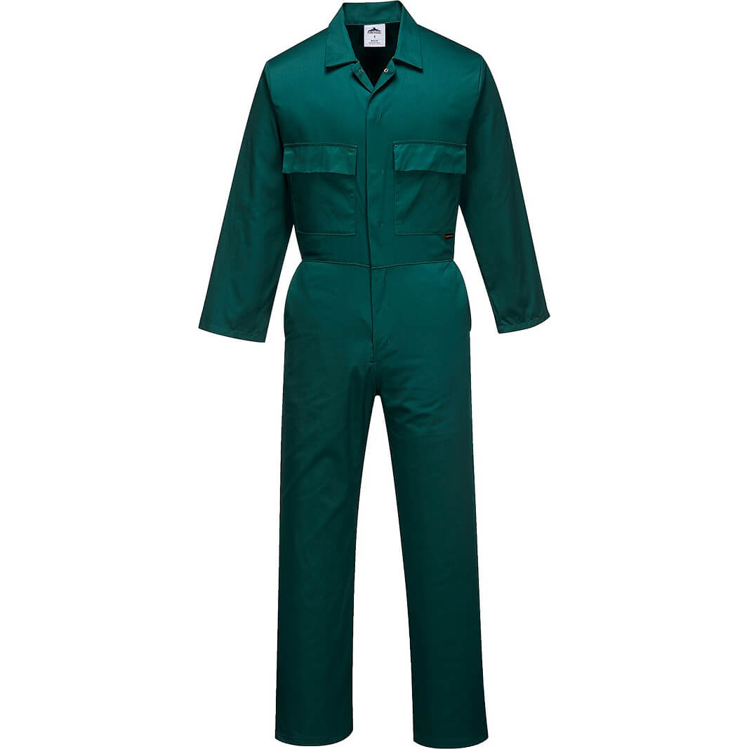Portwest S999 Euro Work Boilersuit Bottle Green 2XL 31" Price Comparisons | Compare The Build